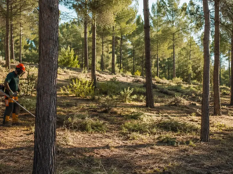 Vorbeugender Waldschutz und Brandprävention von Garden Solution auf Mallorca